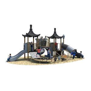 Bán tốt nhất trẻ em sân chơi trượt Đồ chơi sân chơi thương mại thiết bị sân chơi ngoài trời - Product Image 1