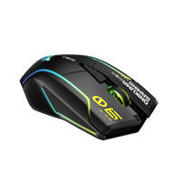 Ratón Inalámbrico para Juegos ONIKUMA DM06 RGB 12800 DPI 1000Hz Recargable 500mAh Ergonómico para PC Portátil, Venta al Por Mayor