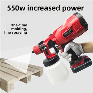 Pistola de Pulverización Eléctrica Inalámbrica AKX-33, 550W de Alta Potencia, Pulverizador de Pintura Portátil <span class=keywords><strong>para</strong></span> Desinfección del Hogar - Product Image 1