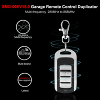 286MHz-868MHz Multi-Frequency Code Grabber Clone Gate Key Fob Command Hand TransmitterGarage Door Remote Control Duplicator