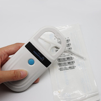 Microchip RFID personnalisé ISO11784 11785 en verre bio avec injecteur seringue pour le suivi des animaux de compagnie
