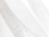 Protège-mains jetables en fibre végétale de polyester pour lits de beauté, à découpe facile pour positionnement du visage