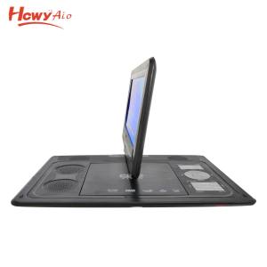 เครื่องเล่น DVD แบบพกพาหน้าจอ USB SD <span class=keywords><strong>MMC</strong></span> AV In/Out หูฟัง DC12v เกมทีวี 10 นิ้ว LCD DVD จอแสดงผล - Product Image 4