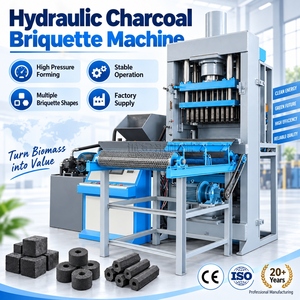 Máquina Hidráulica para Briquetas de Carbón, Prensa de Alta Presión para Formar Múltiples Formas, Equipo de Prensado de Biomasa - Product Image 1