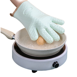 Gant de cuisine en silicone résistant à la chaleur pour four à micro-ondes, de haute qualité, pour la cuisson domestique, vente en gros - Product Image 1