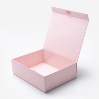 Boîtes cadeaux pliantes rigides de faveur de mariage personnalisées de haute qualité