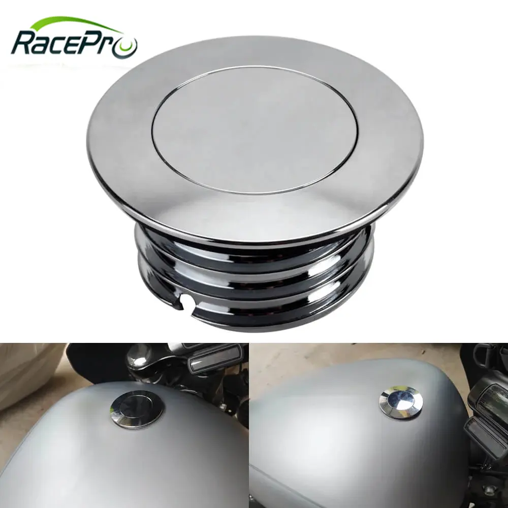 Bouchon De Réservoir Pop-Up Noir Pour Harley Davidson Sportster - Motorcycle Storehouse