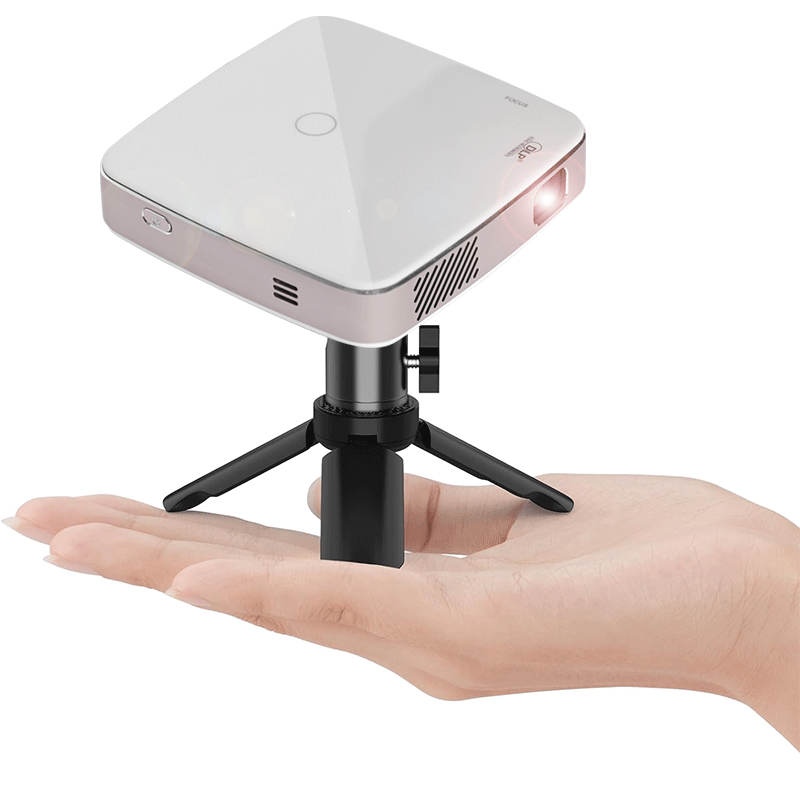 S-60 Smart Pocket DLP Projector | 1080P Mini Beamer with Android 13 & Dual-band WiFi | 4K Multimedia Home Theater – orangles Kuwait