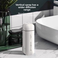 Diffuseur de parfum en plastique, coffret cadeau, huile essentielle 50 ml, boîte premium, bouton télécommande, batterie 12H, anti-dessèchement, portable, maison, bureau, OEM, blanc