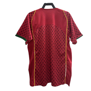 Camiseta <span class=keywords><strong>de</strong></span> Fútbol Retro Clásica <span class=keywords><strong>de</strong></span> <span class=keywords><strong>Portugal</strong></span> <span class=keywords><strong>de</strong></span> Calidad Tailandesa 1966-2022, Estilo Vintage <span class=keywords><strong>de</strong></span> Ronaldo, Manga Corta, para Verano - Product Image 2