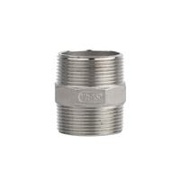 Raccord de tuyauterie en acier inoxydable 304 pour applications au gaz naturel, filetage NPT, résistant aux produits chimiques, basse pression, 6 mm