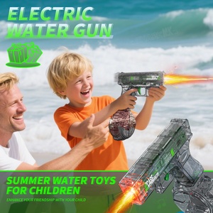 <span class=keywords><strong>Pistola</strong></span> de Agua Eléctrica Verde para Niños con Luz, Mini <span class=keywords><strong>Pistola</strong></span> de Agua Deportiva para Fiestas en la Playa al Aire Libre, Juguetes para Niños y Niñas - Product Image 5