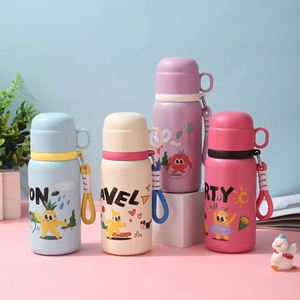 316 Stainless Steel <b>Insulated</b> Water Bottle Pop-Up Lid Portable Thermal Bottle Large Capacity Food Grade Travel <b>Mug</b> - Product Image 1