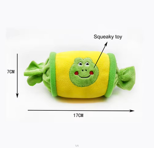 Dog Product Colorful Animal Stuffed Candy <b>Plush</b> Dog Product Colorful Animal Stuffed Candy <b>Plush</b> Dog Chew Toy - Product Image 6