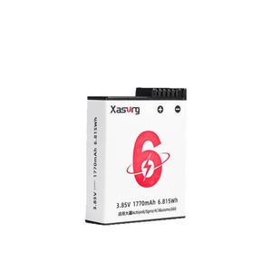 Xasurg แบตเตอรี่พลาสติก3.85V 1770mAh สำหรับ Action6 5pro 4 3 Osmo360แบบพกพา - Product Image 1