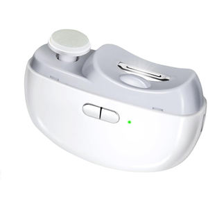 Cortauñas Eléctrico Recargable 2 en 1, Pulido Automático de Uñas con Luz LED - Product Image 1