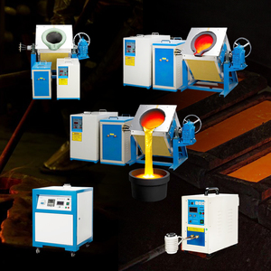 HCX 10kg 20kg 50kg 100kg 150kg 200kg Four <span class=keywords><strong>de</strong></span> fusion à induction <span class=keywords><strong>pour</strong></span> cuivre/<span class=keywords><strong>or</strong></span>/argent/aluminium/acier - Product Image 2