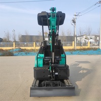 Mini-excavatrice compacte, poids opérationnel 1800 kg, hauteur de déchargement 2490 mm, machines pour cour et jardin
