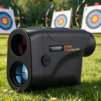 Télémètre laser portable 1000m avec écran LCD numérique haute précision, recharge USB, pour usage domestique, golf, construction, jumelles 8x