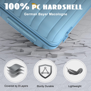 מזוודת יין עמידה ורב מכר בגודל 20-28 אינץ' עם גלגלי ספינר ומנעול TSA, מזוודת נשיאה לנסיעות יין - Product Image 6