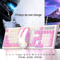 Ensemble clavier et souris filaires esports professionnels clavier mécanique sensation 98 touches ensemble clavier et souris pour ordinateur portable
