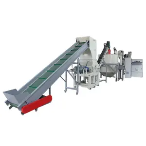 waste plastic crusher machine plastic recycling machine 3 in 1 bottle crusher recycling machinery bottle crusher