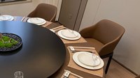Chaise de restaurant à dossier haut, fauteuil de négociation, chaise de loisirs, chaise de salle à manger en bois massif de luxe léger, usage domestique - Vente chaude
