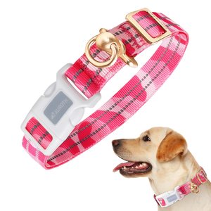 <span class=keywords><strong>Collar</strong></span> de perro Airtag de nailon reflectante con rastreador <span class=keywords><strong>GPS</strong></span> personalizado para mascotas al por mayor con soporte Apple Airtag para rastreador de <span class=keywords><strong>perros</strong></span> y gatos - Product Image 5
