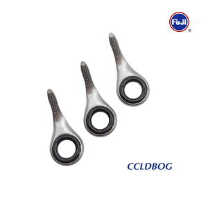 Anilla Guía Original Fuji, Marco de Acero Inoxidable, LDB, Guía de Pie Único Ultraligera Inclinada para Caña de Pescar Ligera, Caña de Pesca Eging - Product Image 1