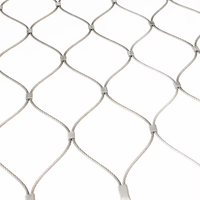 Filet de câble métallique en acier inoxydable Offre Spéciale filet web réseau de protection des pentes filet oiseau volière filet câble treillis métallique pour boîtier de Zoo