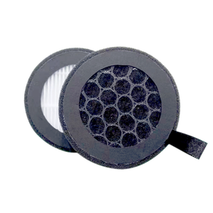 Tùy chỉnh xếp li Hepa kích hoạt bộ lọc <span class=keywords><strong>carbon</strong></span> vật liệu sợi tổng hợp cho ngành công nghiệp xây dựng - Product Image 4