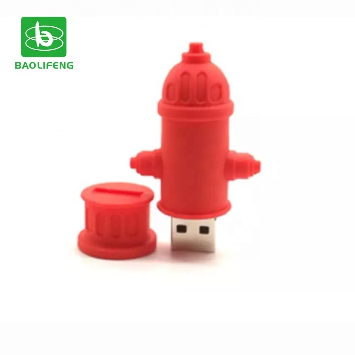 NOUVEAU lecteur flash USB logement bouche d'incendie stylo lecteur 4GB 8GB 16GB 32GB mignon bâton de mémoire cadeau créatif clé