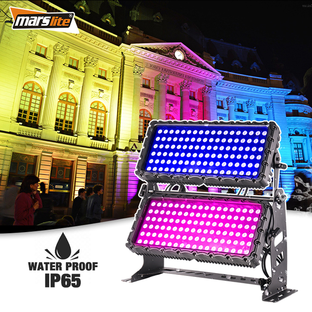 Double Led City Color 2000w RGBW IP65 Waterproof Light Outdoor Architectural Flood Wall Washer City Color Light