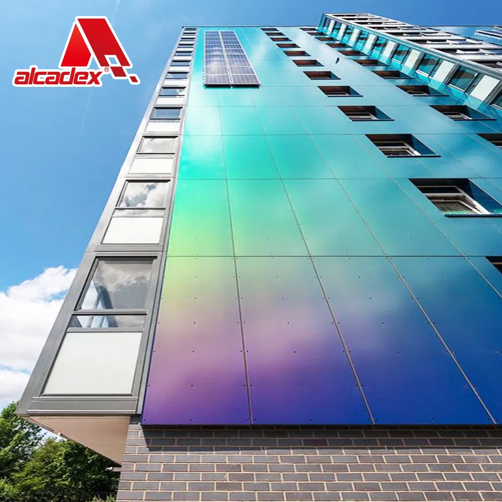 Chameleon Spectra Aluminum composite panel for Exterior Building Wall Finishing Materials ACM House Construction Material