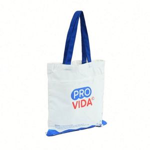 Sacs de courses réutilisables, sacs de courses personnalisés avec logo, sacs en coton colorés, sacs fourre-tout en toile - Product Image 4