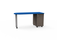 Meubles scolaires, table à structure en acier pour la collaboration entre les enseignants et les élèves, mobilier de bureau, bureau d'enseignant