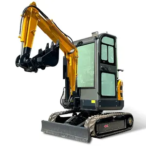 Trung Quốc thực hiện máy xúc 2.0ton Cab mô hình Crawler loại chất lượng cao hệ thống thủy lực nhỏ gọn dòng đảm bảo chất lượng