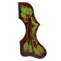 Pickguard pour guitare acoustique, épaisseur 2 mm, motif orge, plaque anti-rayures pour J200