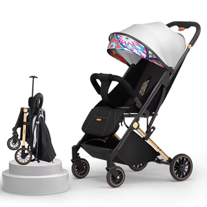 Landau pour bébé Poussette pliable Smart Babi Poussettes Chariot Léger Transport Avion Voyage Bébé Poussette - Product Image 6