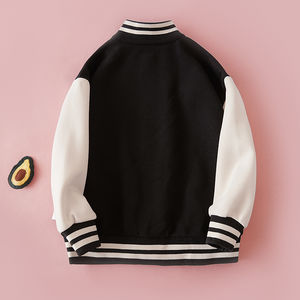 Chaqueta Clásica <span class=keywords><strong>de</strong></span> Béisbol Varsity <span class=keywords><strong>para</strong></span> Niños, Abrigo con Parche Bordado <span class=keywords><strong>de</strong></span> Osito <span class=keywords><strong>de</strong></span> Peluche, Ropa Casual <span class=keywords><strong>de</strong></span> Otoño <span class=keywords><strong>para</strong></span> Niños Pequeños <span class=keywords><strong>de</strong></span> 3 a 9 Años - Product Image 2