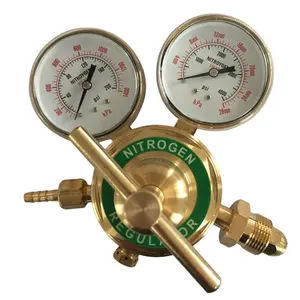 Manufacturer Ningbo Zhejiang full brass nitrogen gas pressure regulator for welding