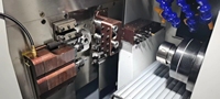 Torno Automático CNC Tipo Suizo G205E, Torno Tipo Suizo Marca ANTISHICNC, Precio Competitivo de Taiwán, Fábrica China