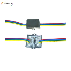 Dc12v ws2811 ws2801 ws2811 vuông thông minh đa màu kỹ thuật số lập trình 35mm 36mm 4LED <span class=keywords><strong>SMD5050</strong></span> RGB pixel LED chuỗi mô-đun - Product Image 4