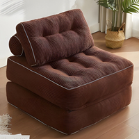 Fauteuil de détente confortable, canapé-lit pliable, canapé de sol confortable, fauteuil de salon pour le salon