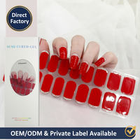 KIKILEE Autocollants d'ongles en gel UV semi-durcis 3D, vente en gros, produit de beauté, pour DIY, directement de l'usine