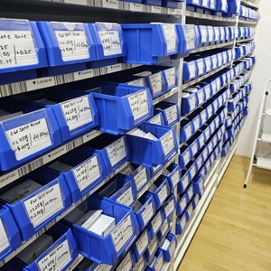 Estante de almacenamiento de inventario de PP de diseño personalizado Organizador de piezas de plástico pequeño Tecnología moldeada por inyección para suministros de oficina - Product Image 1
