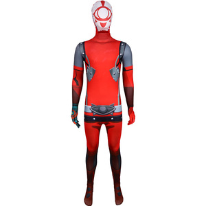 Disfraz de Cosplay del Equipo Yigai, Traje Rojo de Cuerpo Completo para Juego de Rol de Anime, Primavera 2025 - Product Image 5