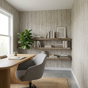 Papel Tapiz de Madera sin Costuras de 2.85m de Ancho, Longitud Personalizada, Tela de Pared Impermeable No Tejida para Sala de Estar, Dormitorio, Pared Decorativa - Product Image 6