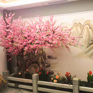 Decorazione nuziale giapponese <span class=keywords><strong>alberi</strong></span> artificiali ciliegio decorazione caffè interno <span class=keywords><strong>giardino</strong></span> fiori artificiali matrimonio fiore di ciliegio - Product Image 4