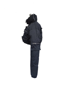 Giacca Invernale Nera da <span class=keywords><strong>Donna</strong></span> con Design Multi-tasca alla Moda - Product Image 3
